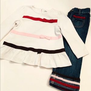 Gymboree Bow Set